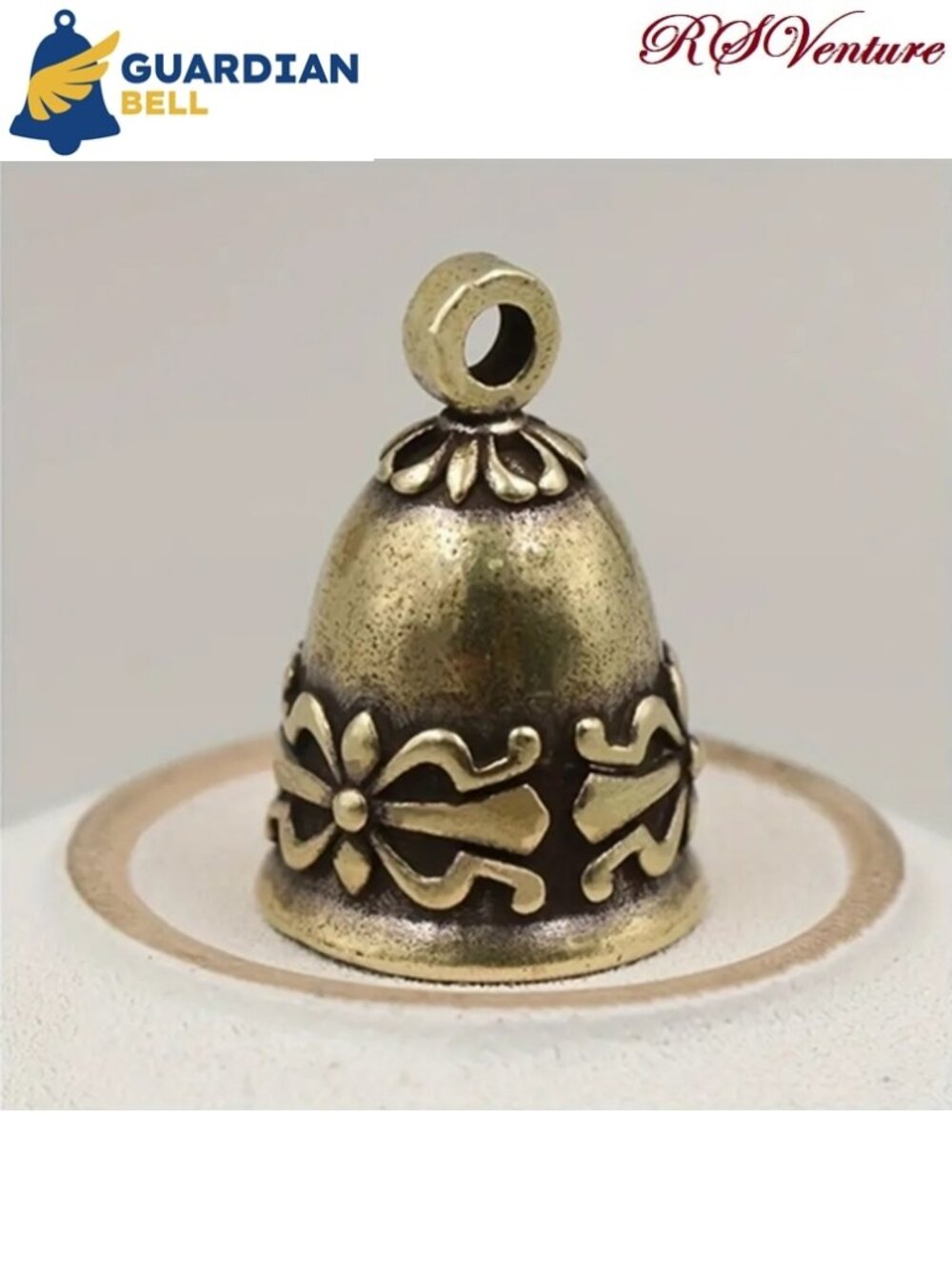 Brass Motorcycle Bell, Guardian Bell, Gremlin Bell, Biker Bell